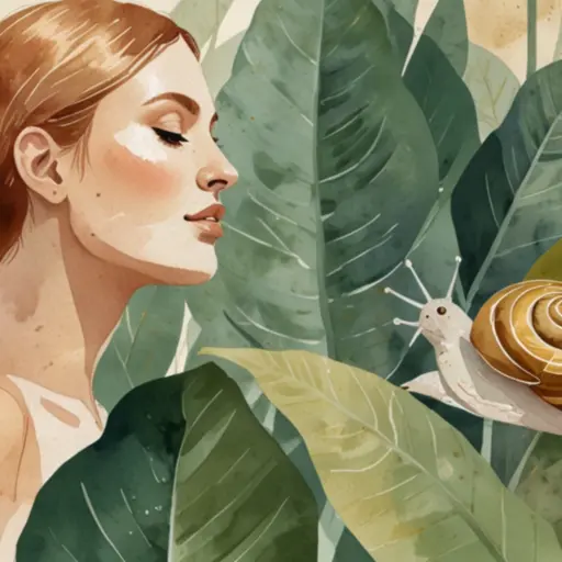 La bave d’escargot : L’élixir naturel pour une peau régénérée et éclatante