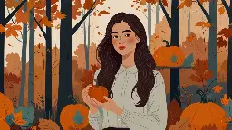 Femme qui applique l'huile de graines de courge sur son visage